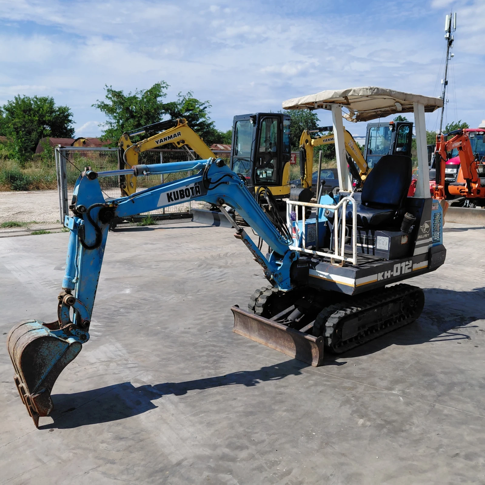Багер Kubota KH-012 * 1000 МОТОЧАСА * ТОП СЪСТОЯНИЕ * 