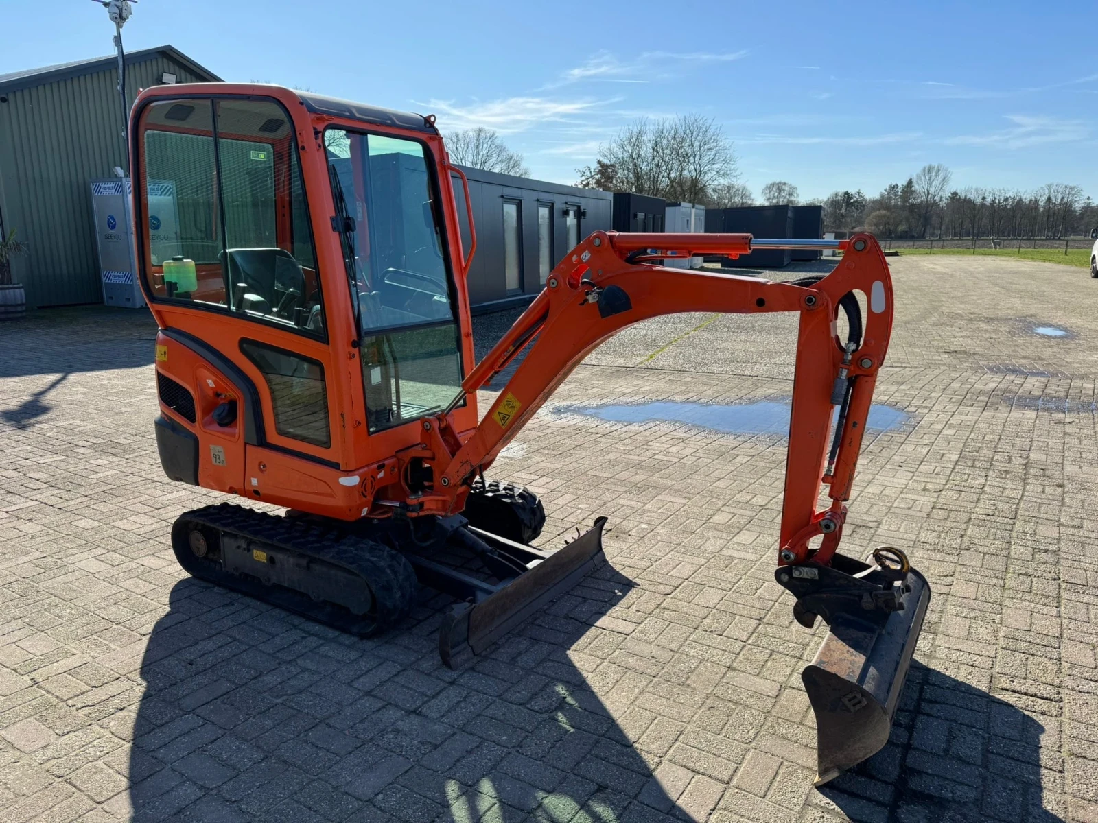 Багер Kubota KX016, снимка 4 - Индустриална техника - 53937922