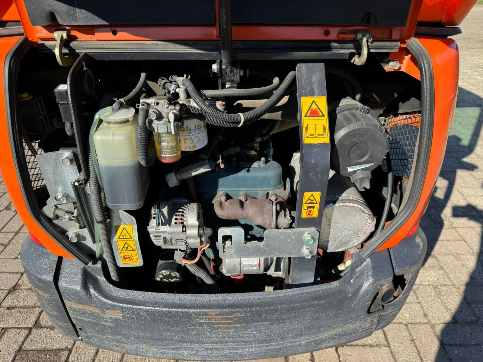 Багер Kubota KX016, снимка 6 - Индустриална техника - 53937922