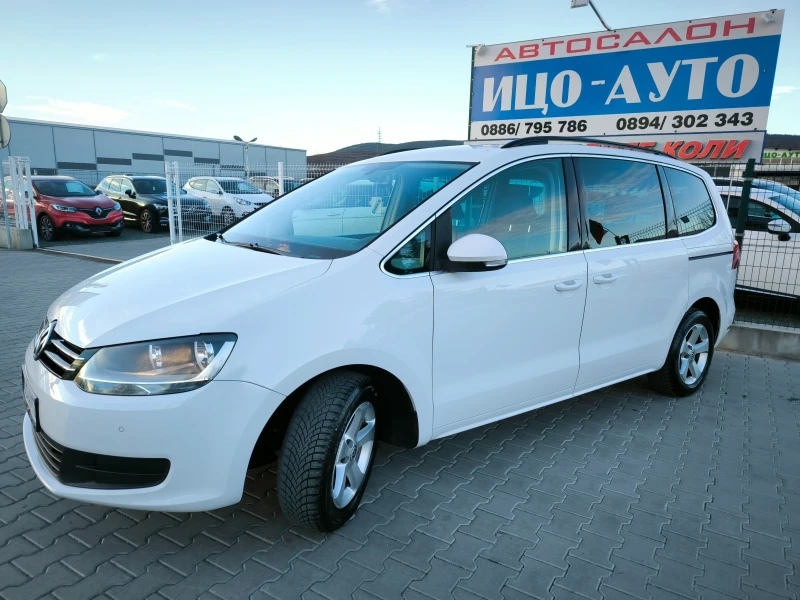 VW Sharan 2, 0ТDi-150k.c.6скорости, ЕВРО 5В!, снимка 2 - Автомобили и джипове - 53046663