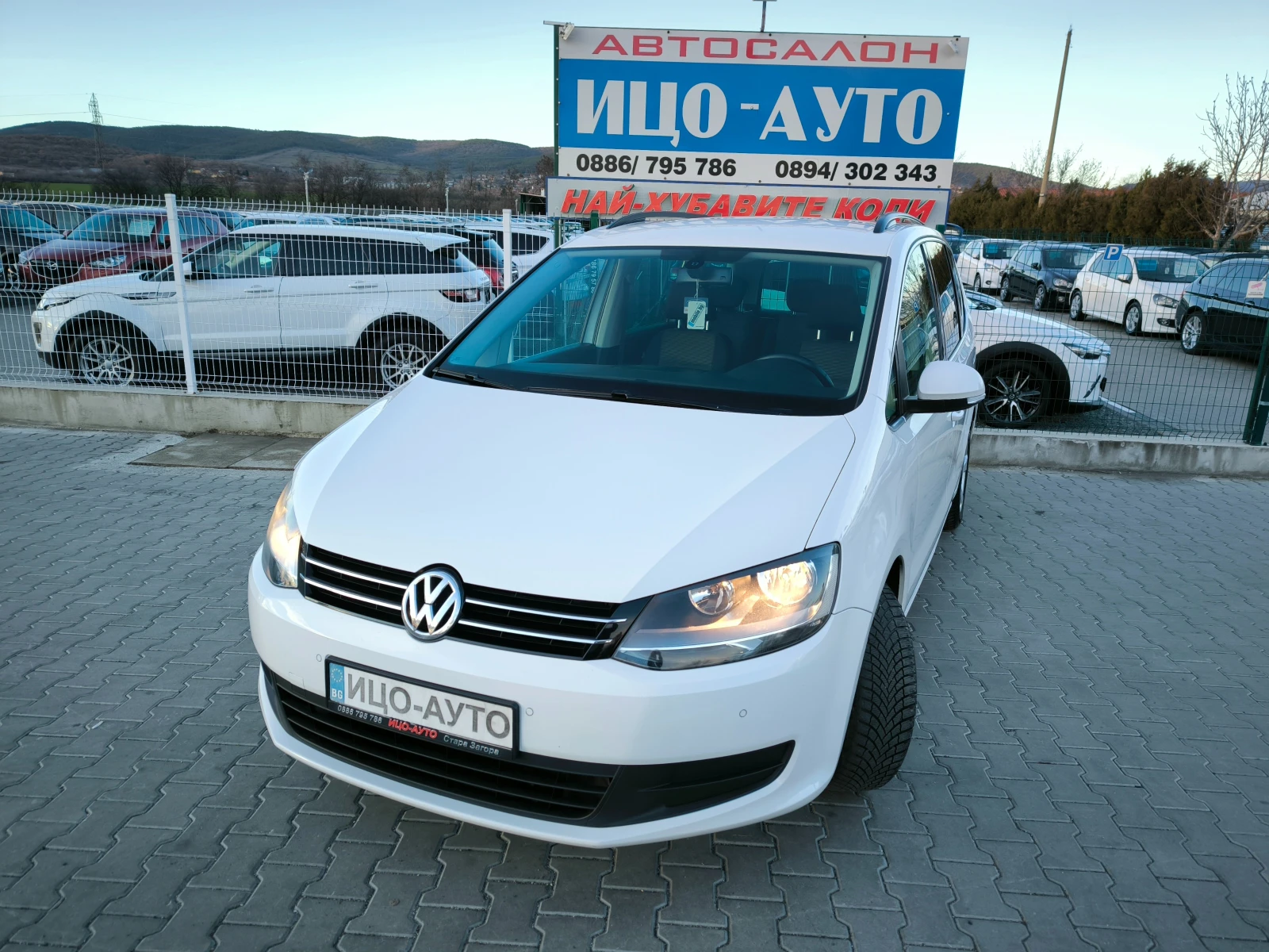 VW Sharan 2, 0ТDi-150k.c.6скорости, ЕВРО 5В!, снимка 1