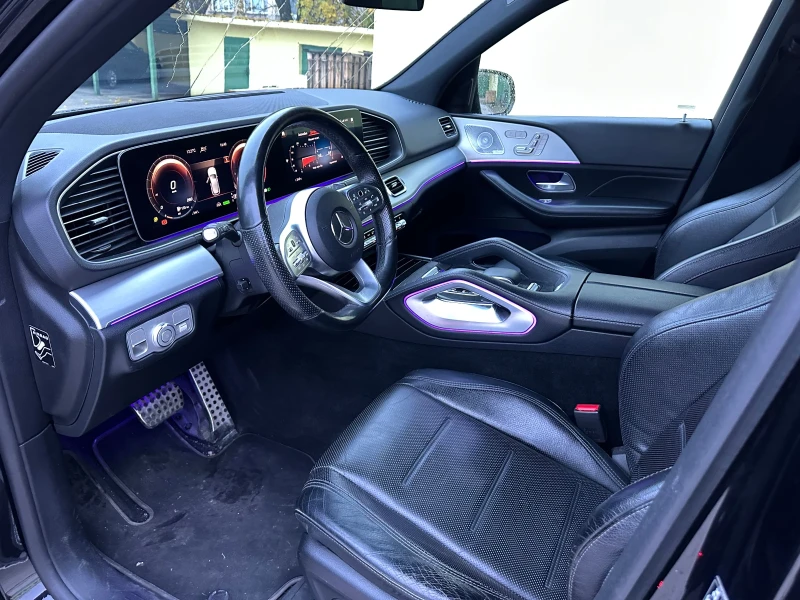 Mercedes-Benz GLE 450 AMG 4 MATIK FULL AMG FACE PANO DISTR CH, снимка 6 - Автомобили и джипове - 52354430