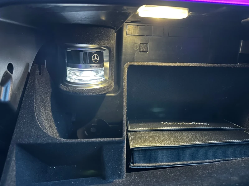 Mercedes-Benz GLE 450 AMG 4 MATIK FULL AMG FACE PANO DISTR CH, снимка 14 - Автомобили и джипове - 52354430