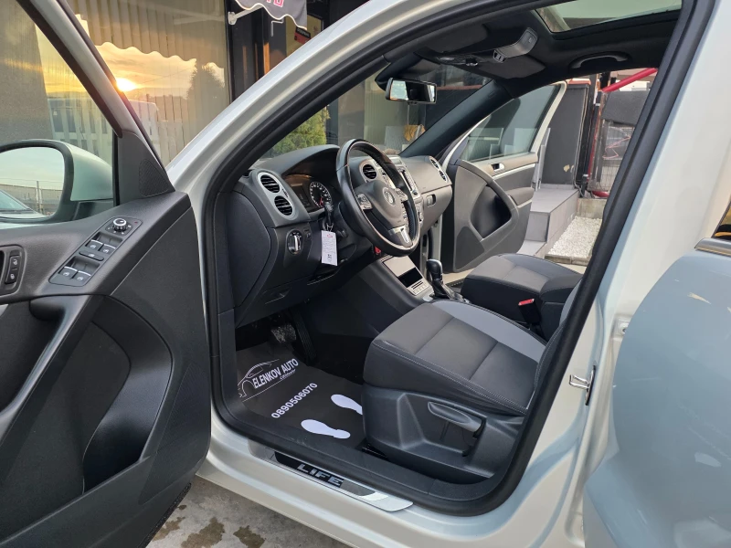 VW Tiguan 2.0TSI-211к.с EURO 5-4x4-АВТОМАТИК-ШВЕЙЦАРИЯ, снимка 12 - Автомобили и джипове - 52818182