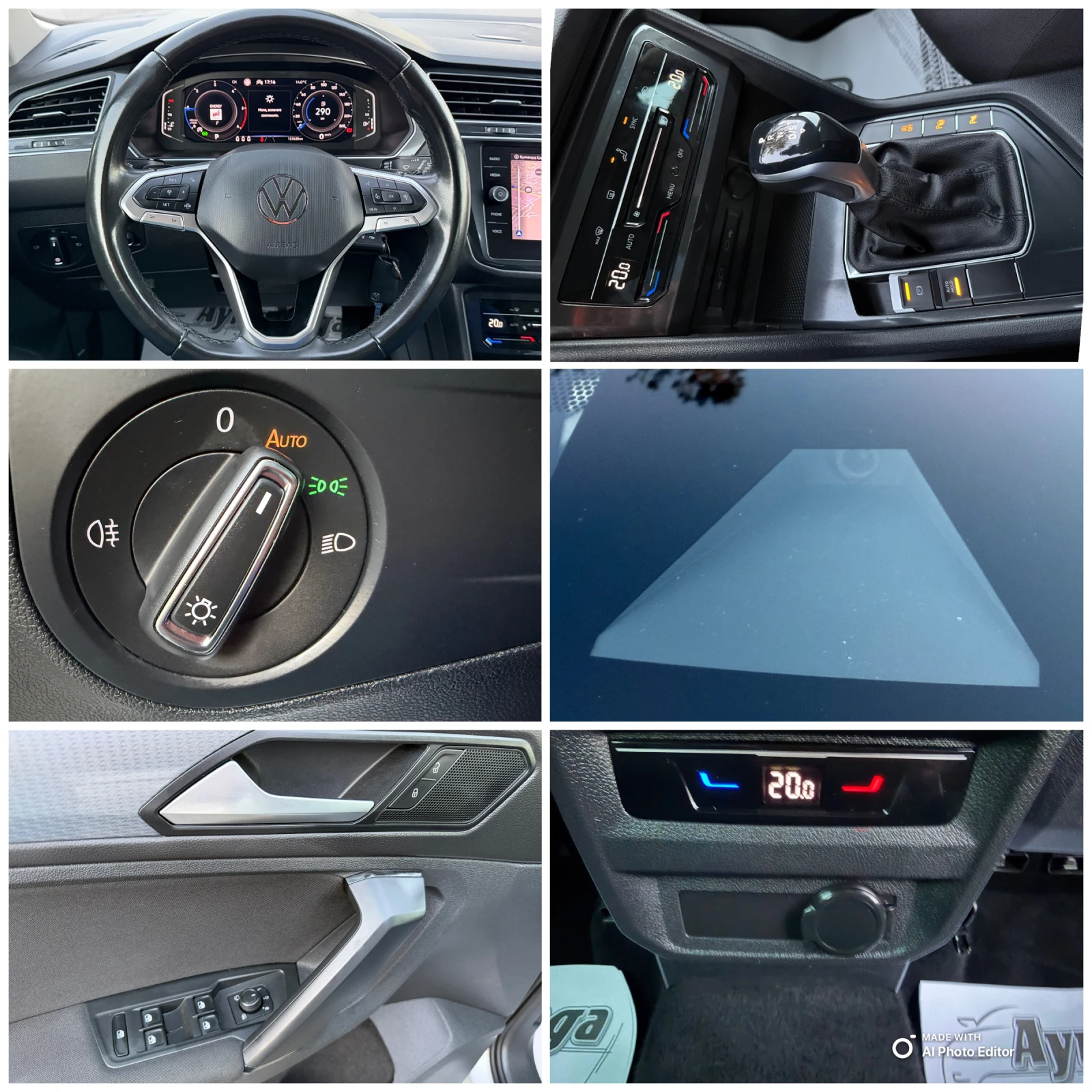 VW Tiguan 2.0 AVTOMAT LED KAMERA | Mobile.bg   11