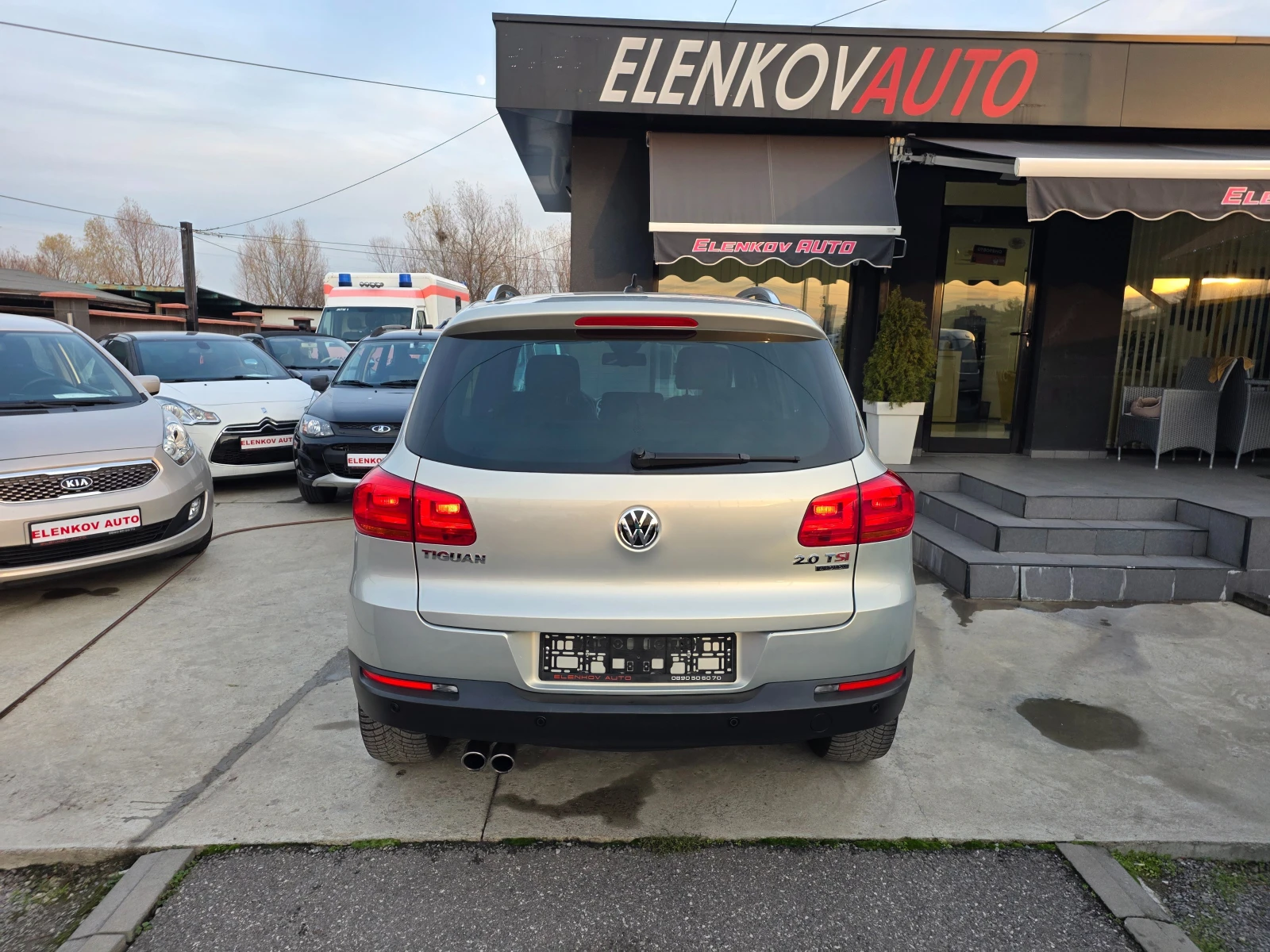 VW Tiguan 2.0TSI-211к.с EURO 5-4x4-АВТОМАТИК-ШВЕЙЦАРИЯ - изображение 7