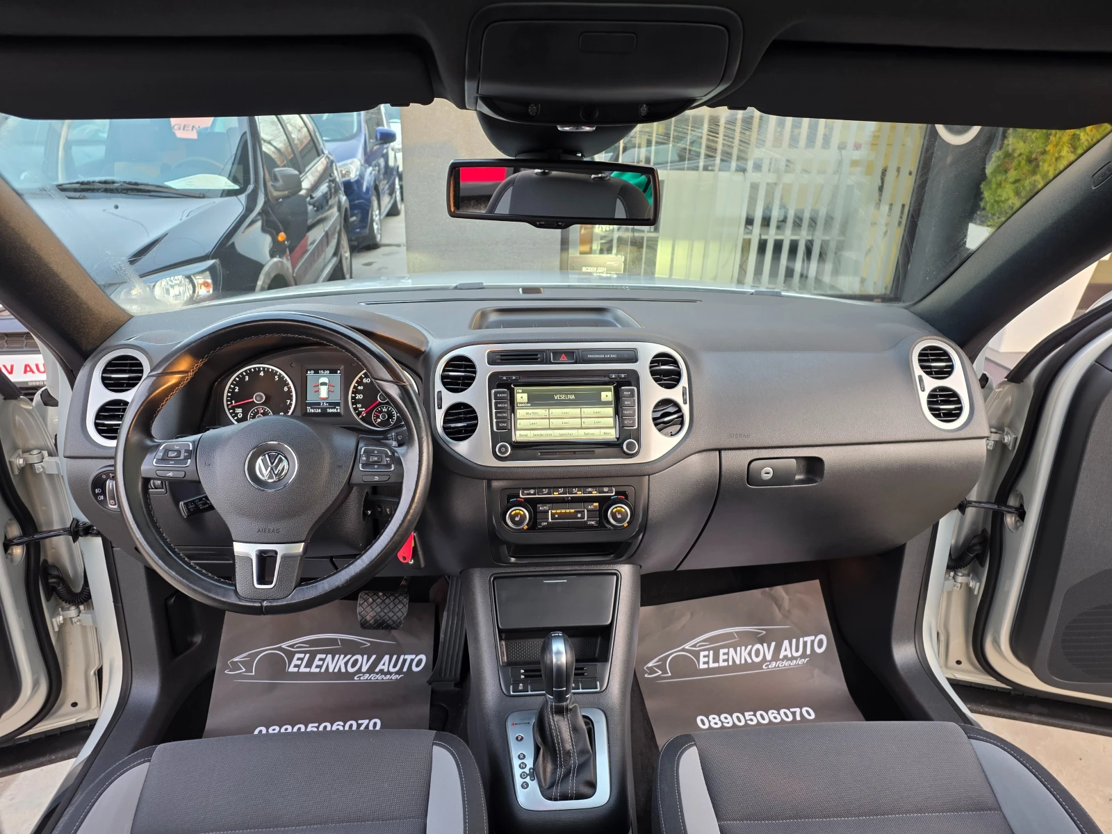 VW Tiguan 2.0TSI-211к.с EURO 5-4x4-АВТОМАТИК-ШВЕЙЦАРИЯ - изображение 10