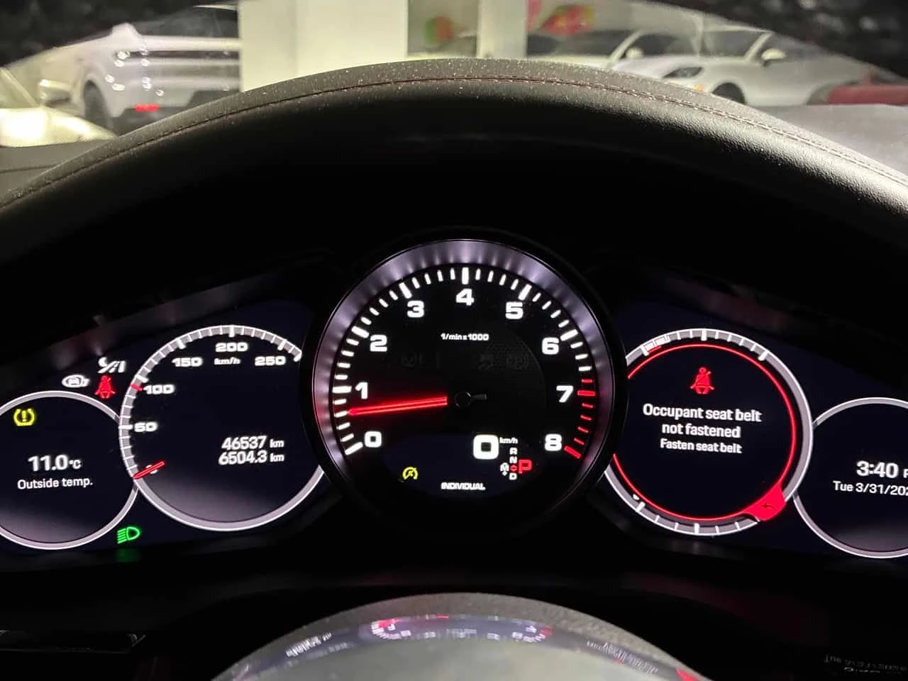 Porsche Cayenne /MATRIX/BOSE/360/DISTRONIC/ОБДУХВАНЕ , снимка 8 - Автомобили и джипове - 54053933