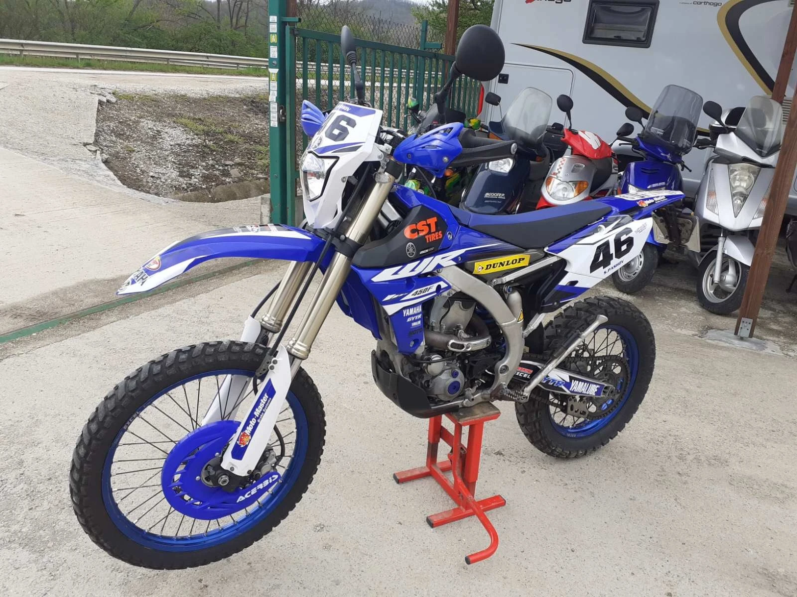 Yamaha Wr 450F POWER TUNER ШВЕЙЦАРИЯ, снимка 1