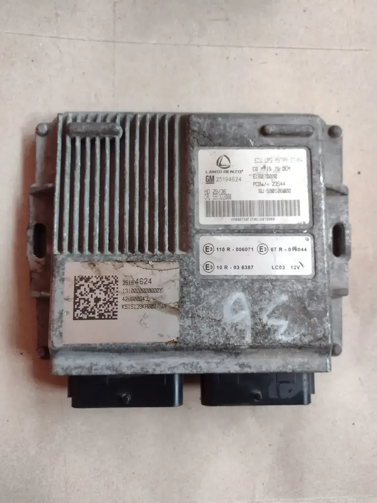 25194624  �������� ����� ��������� OPEL ASTRA J (2009-2020)  ECU LPG ASTRA STNB4 616070000 | Mobile.bg � ����������� 1