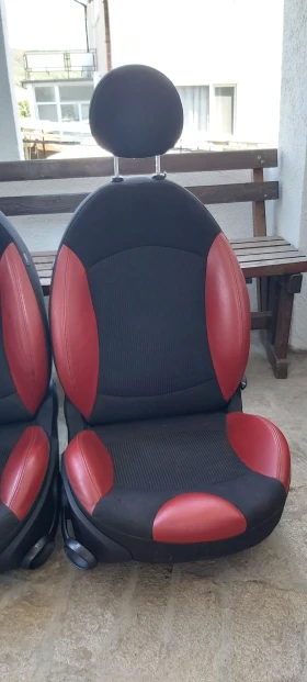 Предни седалки за Mini Cooper S , снимка 3 - Части - 52752361