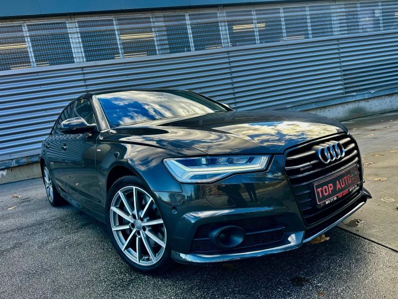 Audi A6 S-Line/Quattro/BiTurbo/Distronic/LED/CarPlay/Navi, снимка 1 - Автомобили и джипове - 48305710