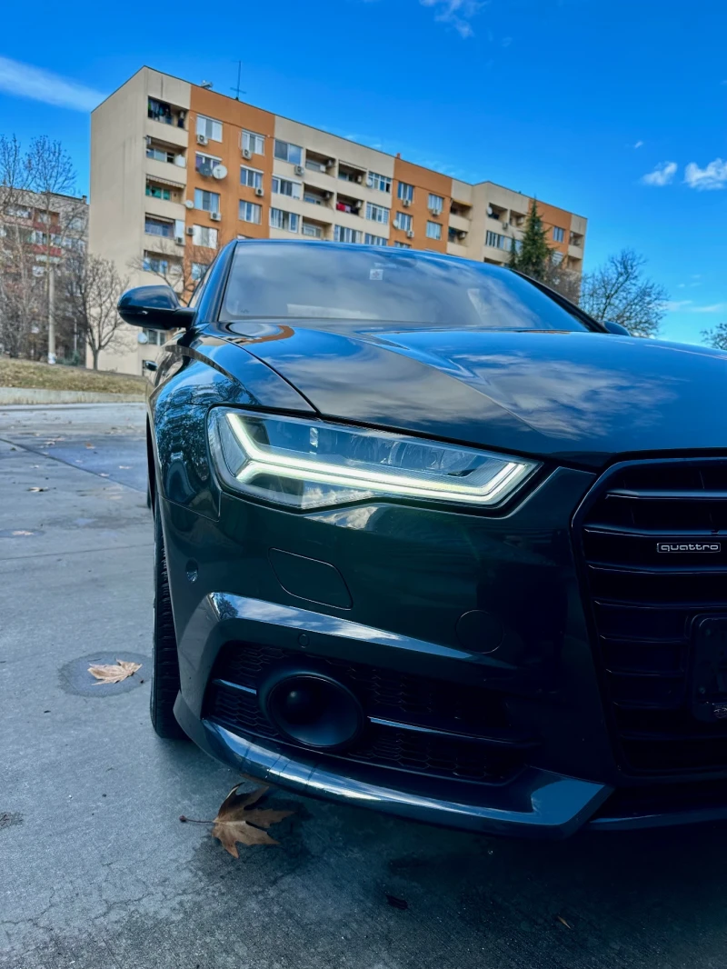 Audi A6 S-Line/Quattro/BiTurbo/Distronic/LED/CarPlay/Navi, снимка 9 - Автомобили и джипове - 48305710