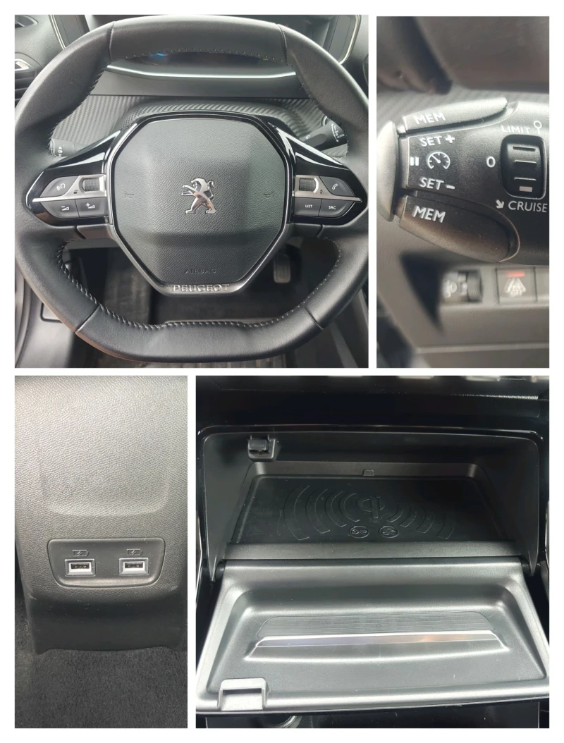 Peugeot 208 EV/Allure/136hp/50kwh/360 cam/SOH 97%/CarVertical, снимка 13 - Автомобили и джипове - 52070328