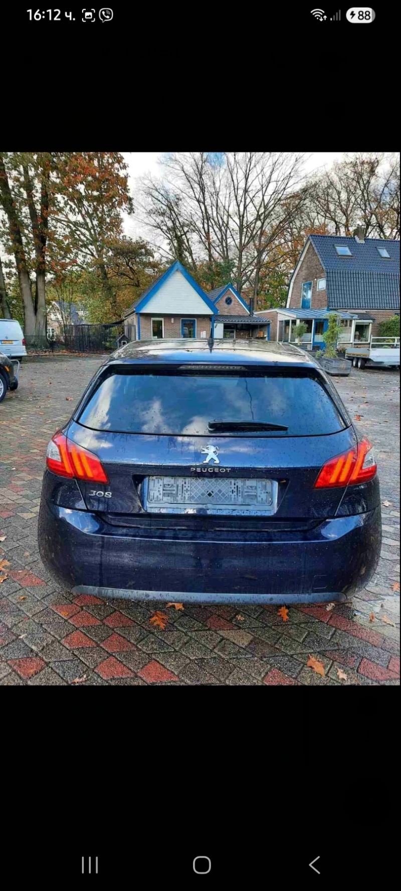 Peugeot 308, снимка 15 - Автомобили и джипове - 52450089