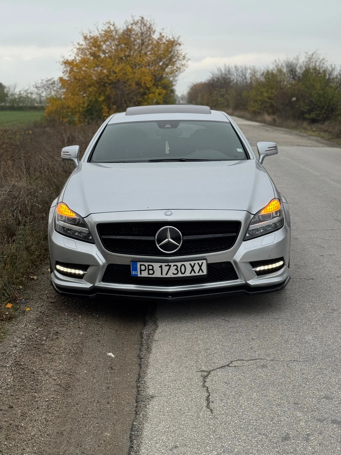 Mercedes-Benz CLS 350 AMG DISTRONIC MEMORY PODGREV 7G+ Harman+ Blind Spo, снимка 1