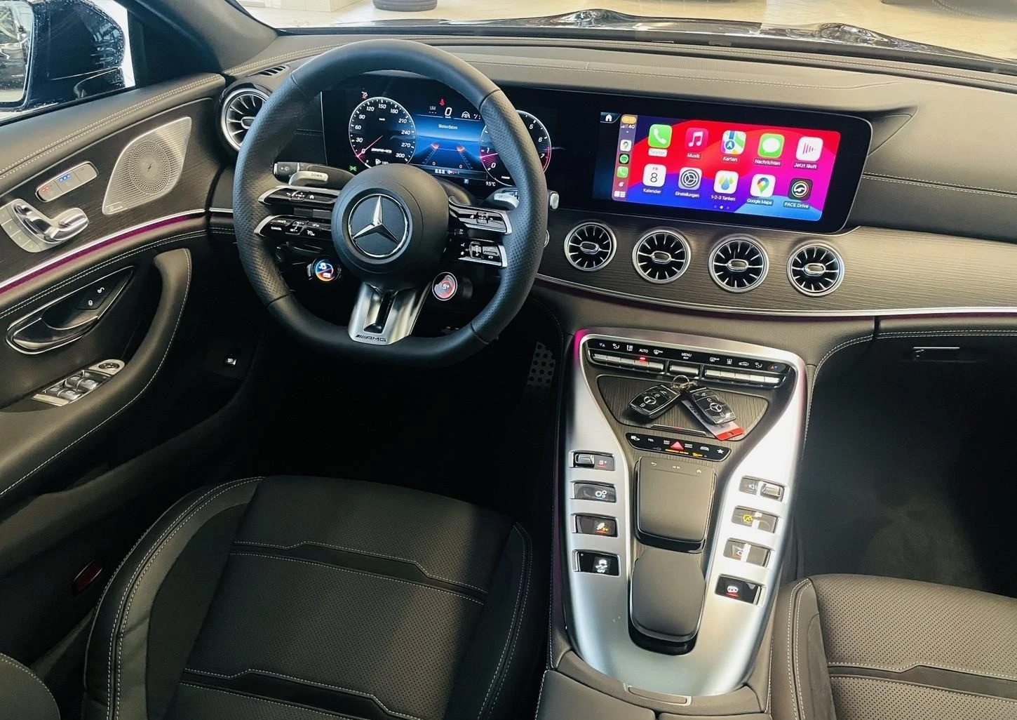 Mercedes-Benz AMG GT 43/4MATIC+ /BURMEST/NIGHT/360/ACTIVE RIDE/DISTRONI | Mobile.bg   13