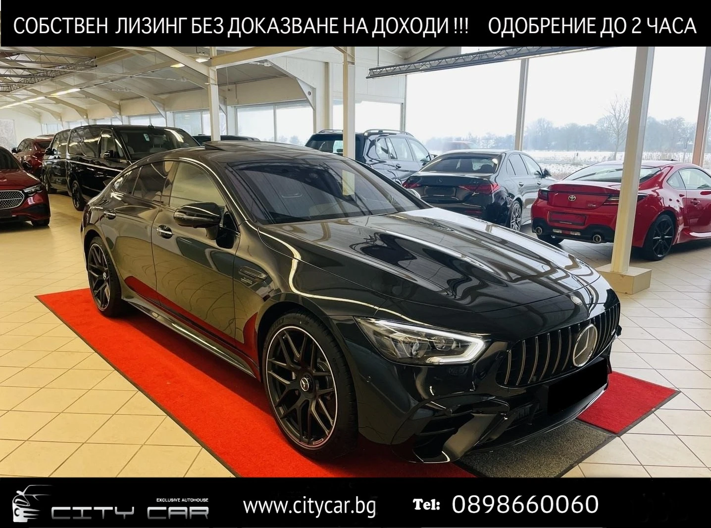 Mercedes-Benz AMG GT 43/4MATIC+ /BURMEST/NIGHT/360/ACTIVE RIDE/DISTRONI | Mobile.bg   1