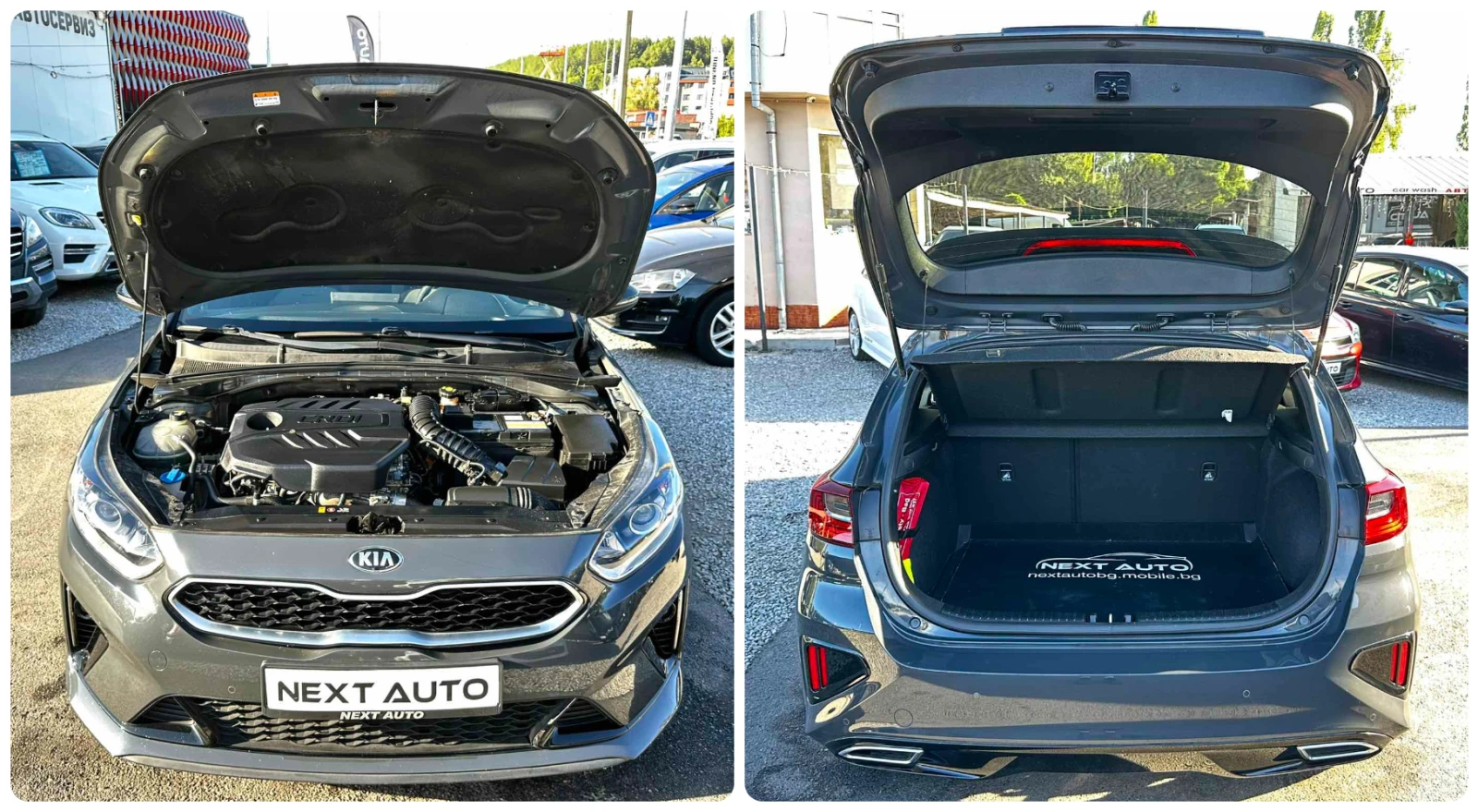 Kia Ceed 1.6HYBRID 136HP GT LINE LED LANE ASSIST EU6D | Mobile.bg   15