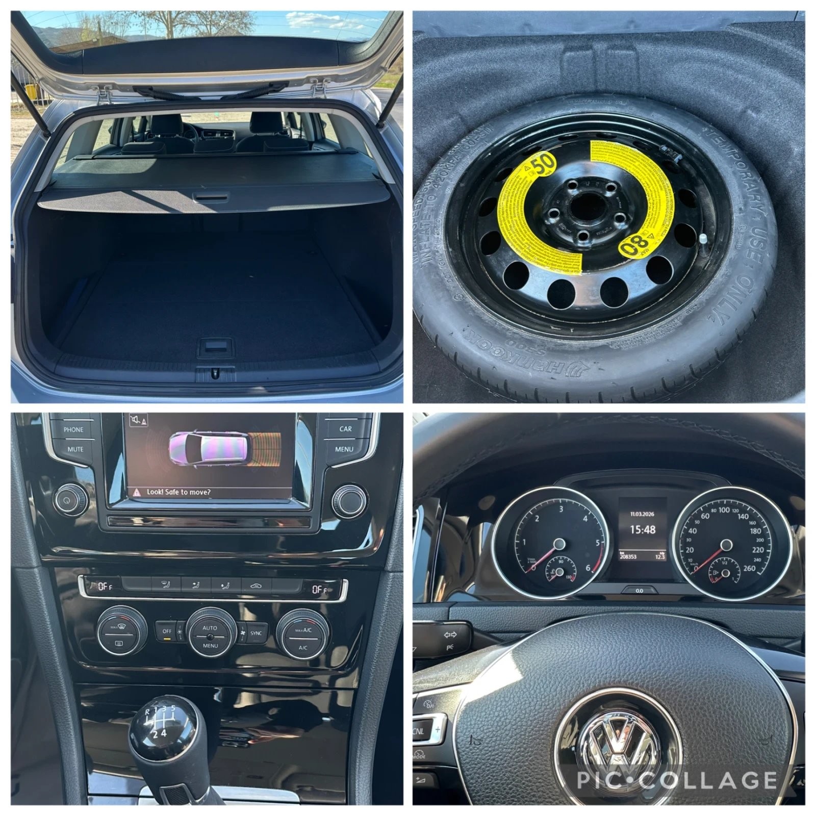 VW Golf 1.6TDI Highline 110ps EURO6B, снимка 17 - Автомобили и джипове - 53800880