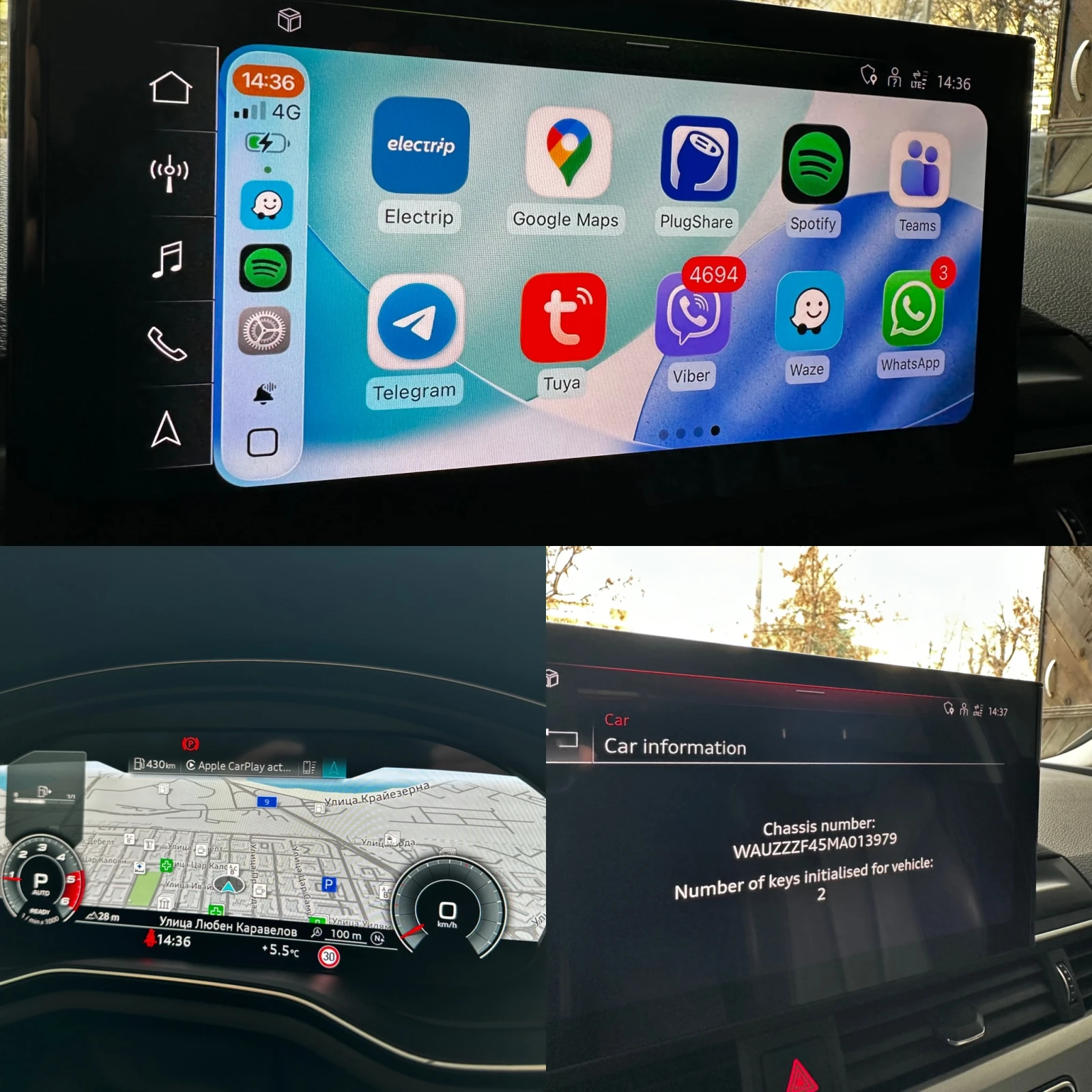 Audi A4 AllRoad Facelif LED Digital Cockpit ���� Distronic | Mobile.bg � ����������� 13