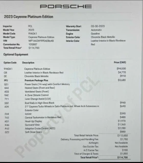 Porsche Cayenne / HUD / BOSE / MATRIX / ОБДУХВАНЕ / - 48000 € / 93879.84 лв. - 17841787 16