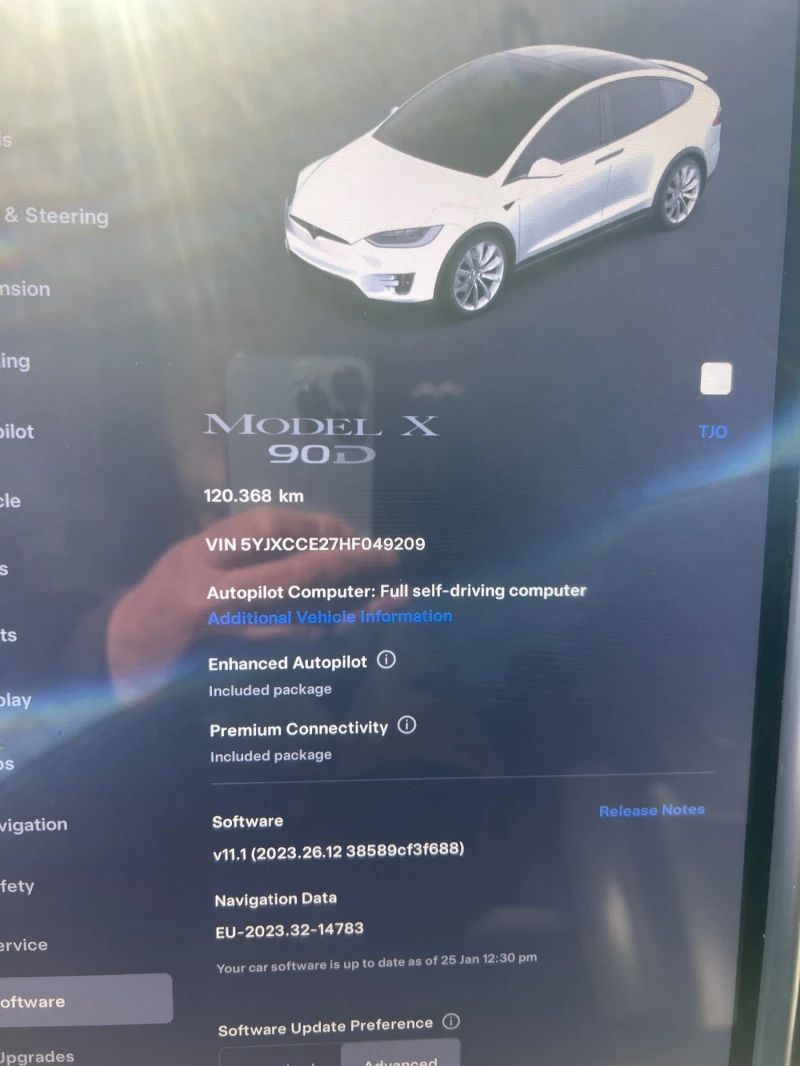 Tesla Model X 90 Лизинг, снимка 14 - Автомобили и джипове - 48892950