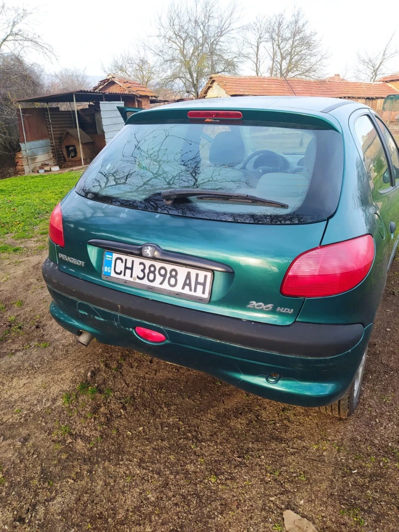 Peugeot 206 2.0 HDI , снимка 2 - Автомобили и джипове - 48591704