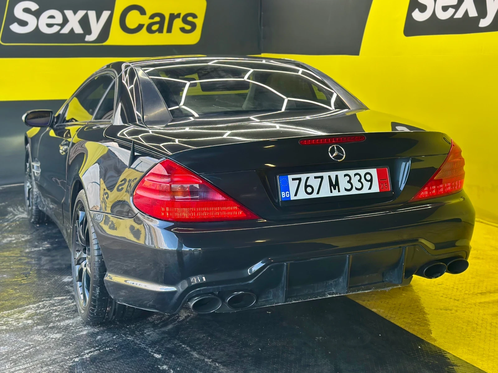 Mercedes-Benz SL 500, снимка 4 - Автомобили и джипове - 54556478