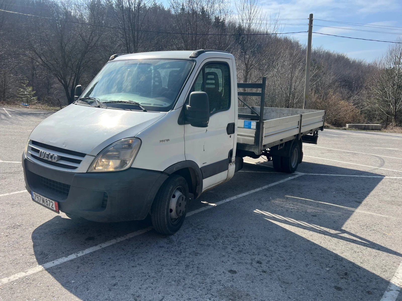Iveco Daily 35c18  ГОТОВ ЗА КРАН/ Климатик/4.10 кош/ 3.0d