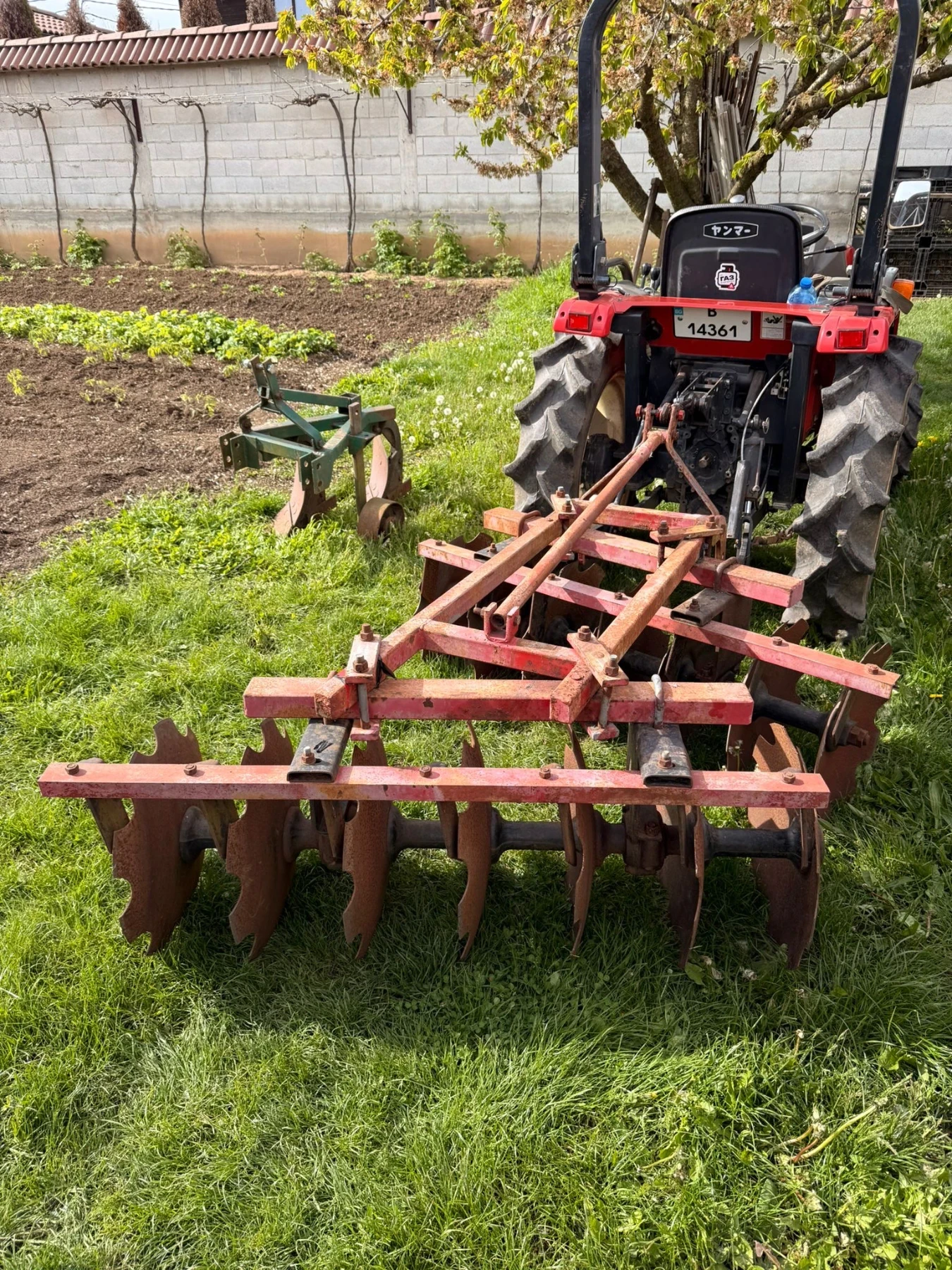 Трактор Yanmar F210, снимка 7 - Селскостопанска техника - 54456174
