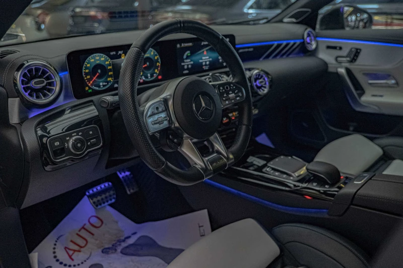 Mercedes-Benz CLA 45 AMG Magno/4Matic+ /Burmester/Ambient/Dynamic+ /Pano/Ка, снимка 8 - Автомобили и джипове - 51937608