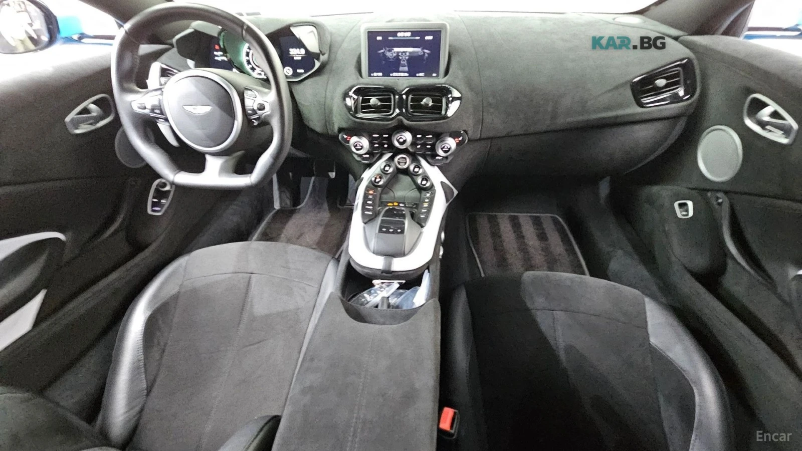Aston Martin V8 Vantage * 4.0* V8* АЛКАНТАРА* ПОДГРЕВ* 360* , снимка 7 - Автомобили и джипове - 54893100