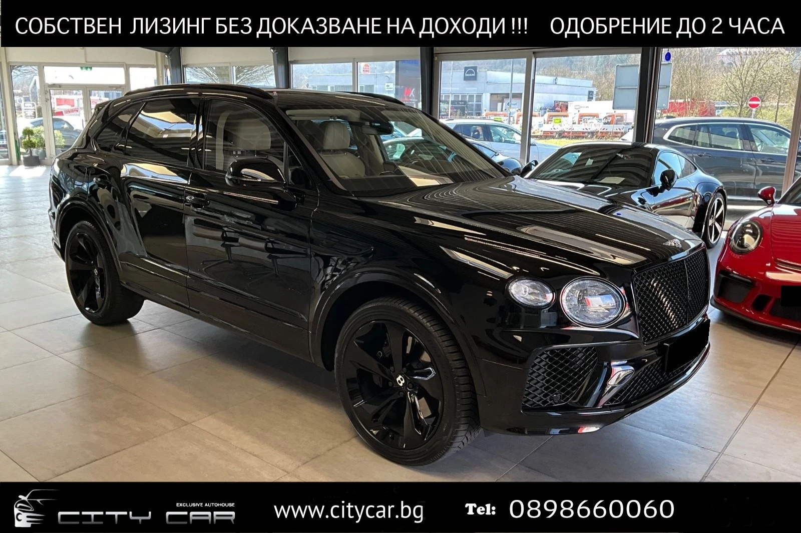 Bentley Bentayga V8 S/ BLACKLINE/ NAIM/ PANO/ LIFT/ 360/ TV/ 22/ | Mobile.bg   1