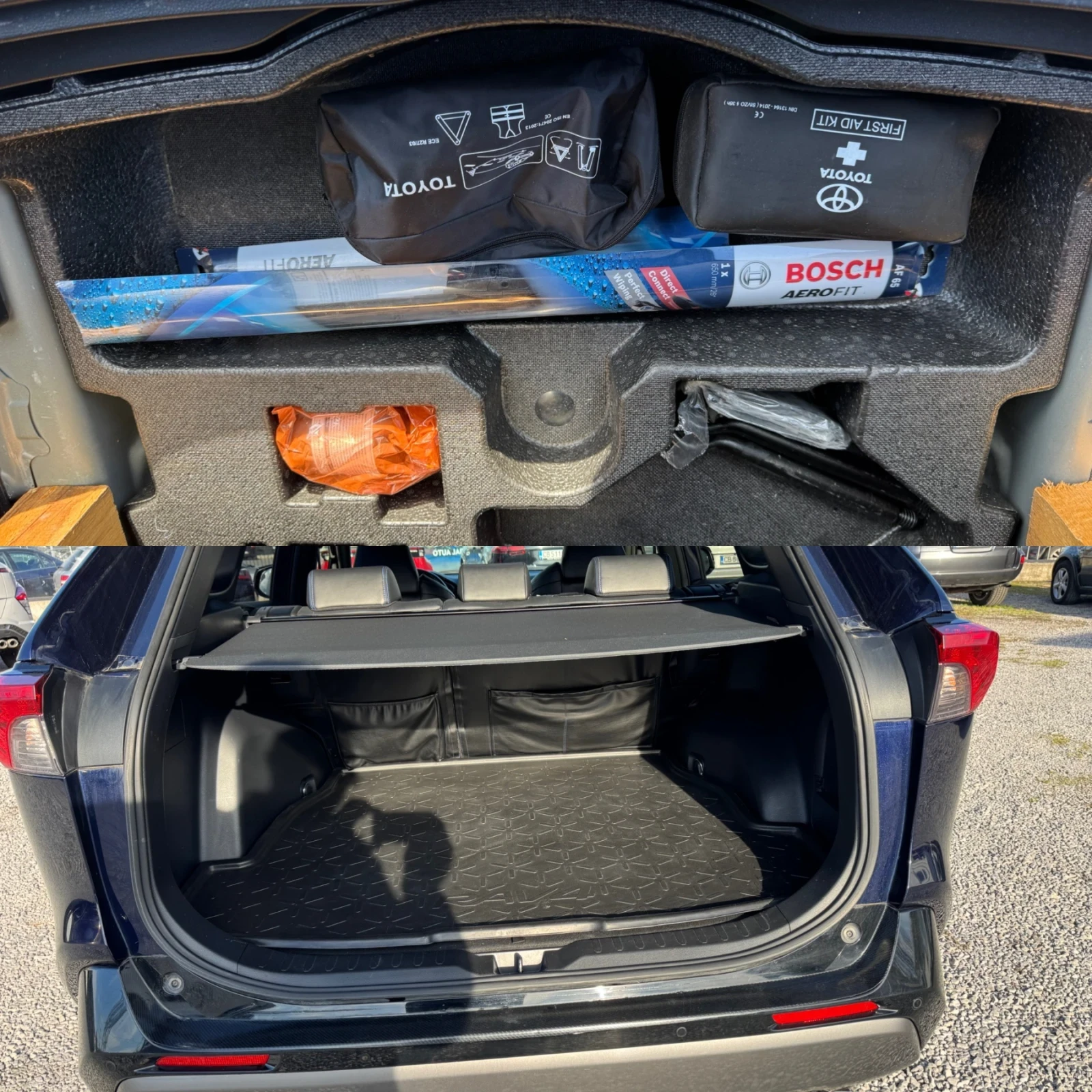 Toyota Rav4 117300км* КАМЕРИ 360* ПОДГРЕВ* КОЖА* КАРБОН* , снимка 10 - Автомобили и джипове - 53787662