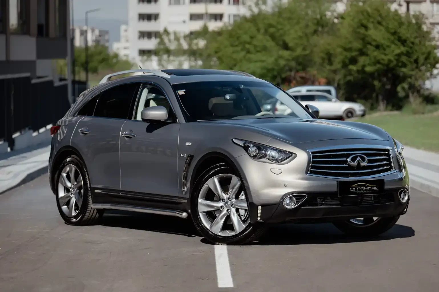 Infiniti QX70 3.0dS * ЕДИН СОБСТВЕНИК * РЕАЛЕН ПРОБЕГ, снимка 3 - Автомобили и джипове - 54477137