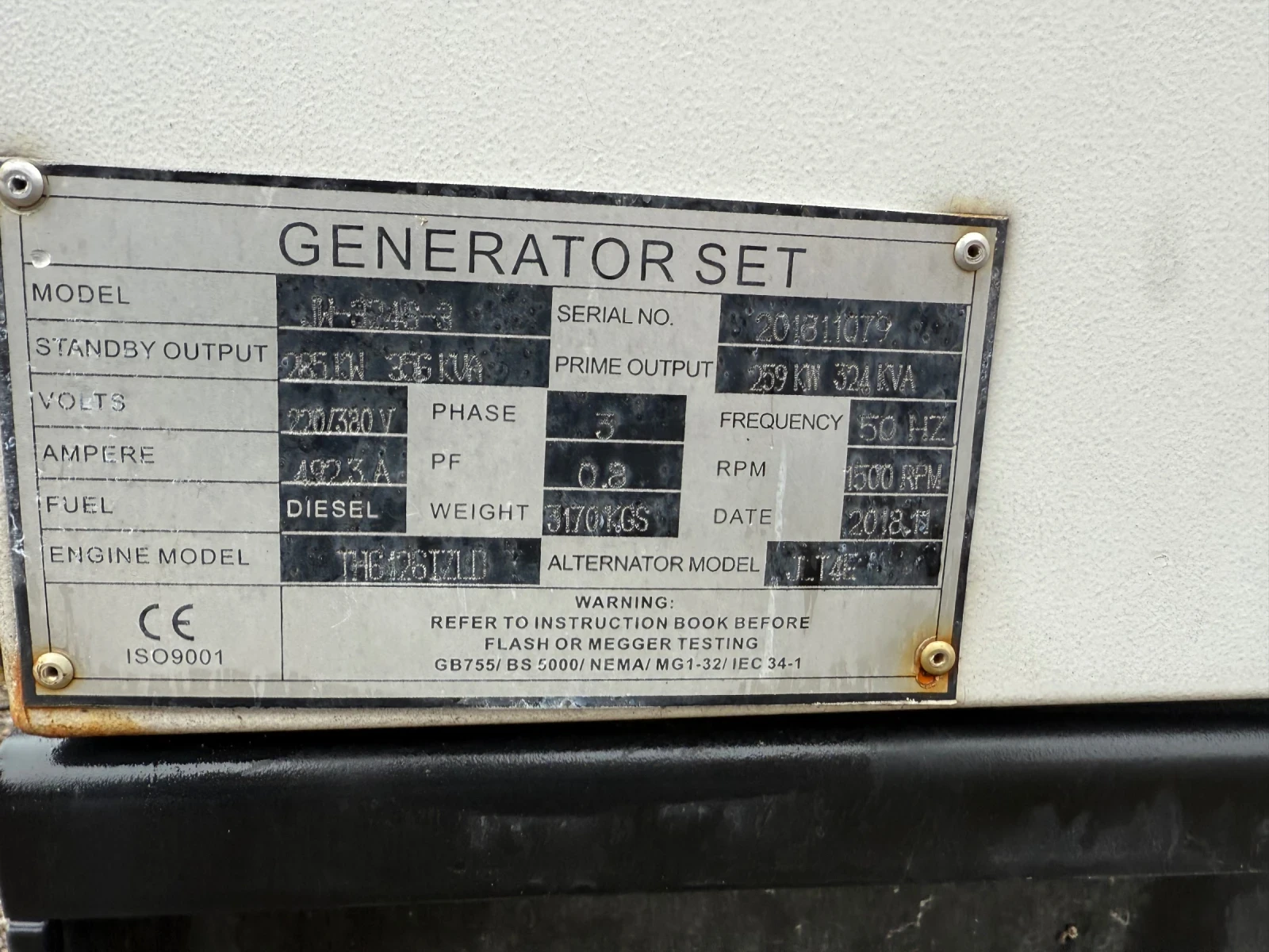 Допълнително оборудване Електроагрегат Smart Gen 320KVA . Нов, снимка 2 - Индустриална техника - 53975189