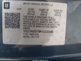 Chevrolet Corvette STINGRAY| 1LT| КАМЕРА| VOICE CONTROL, снимка 9