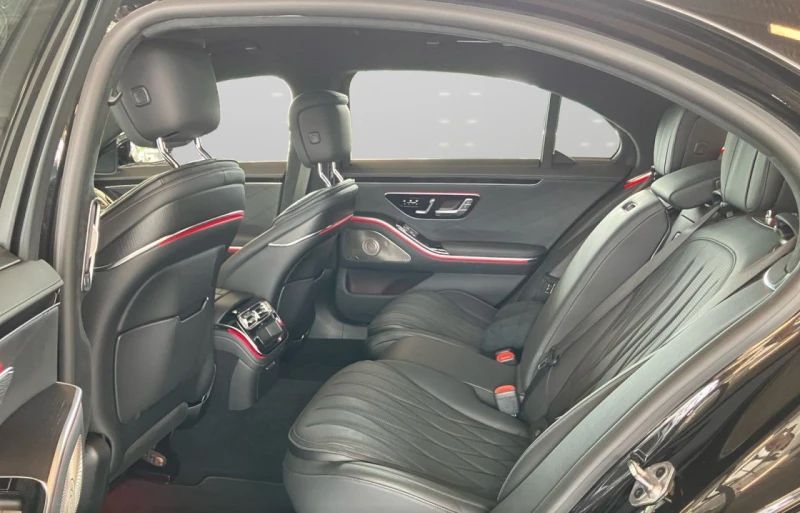 Mercedes-Benz S 63 AMG E-PERFORMANCE/LONG/EXCLUSIV/BURM/360/DISTRONIC/20/, снимка 12 - Автомобили и джипове - 50657323