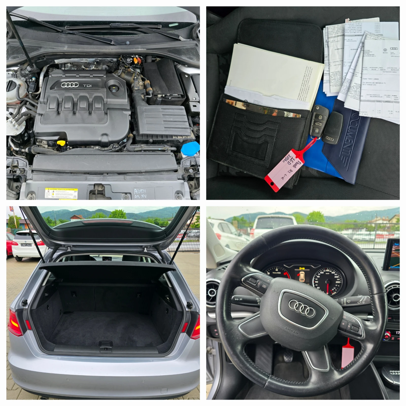 Audi A3 1.6TDI, 110к.с., 6ск., Нави, Подгрев, Led-Bi Xenon | Mobile.bg — изображение 16
