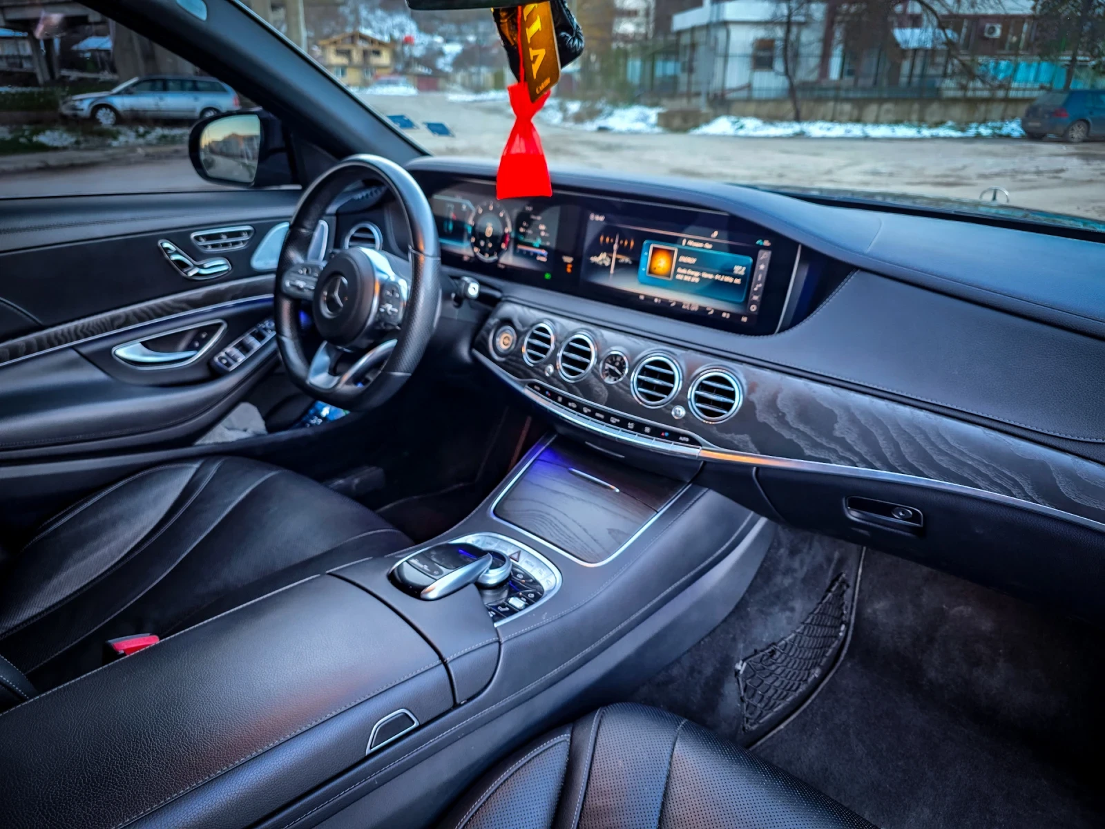 Mercedes-Benz S 400 D = AMG PACKET= 360= BURMASTER= РЕАЛНИ КИЛОМЕТРИ=  - изображение 9