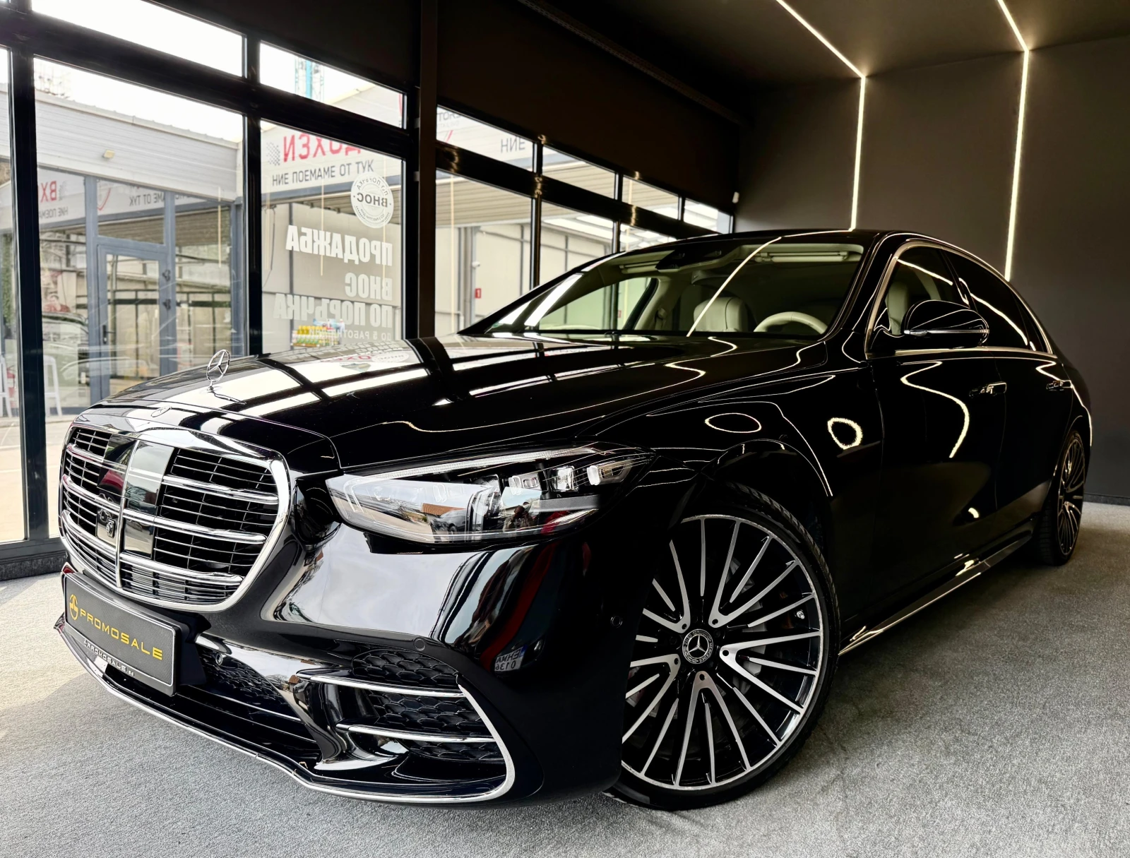 Mercedes-Benz S 580 L* 4M* 360* Панорама* Burmester* Подгрев* Лизинг, снимка 4 - Автомобили и джипове - 54223829