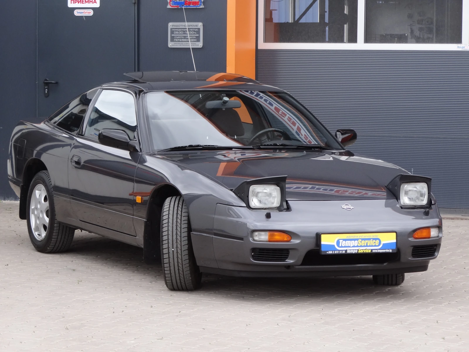 Nissan 200 sx 1.8i-16v-Turbo-171k.c. / 100хил.км. / Климатик /, снимка 7 - Автомобили и джипове - 54652041