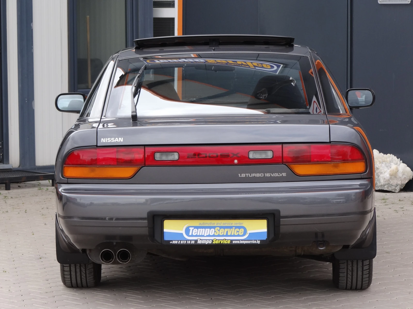 Nissan 200 sx 1.8i-16v-Turbo-171k.c. / 100хил.км. / Климатик /, снимка 4 - Автомобили и джипове - 54652041