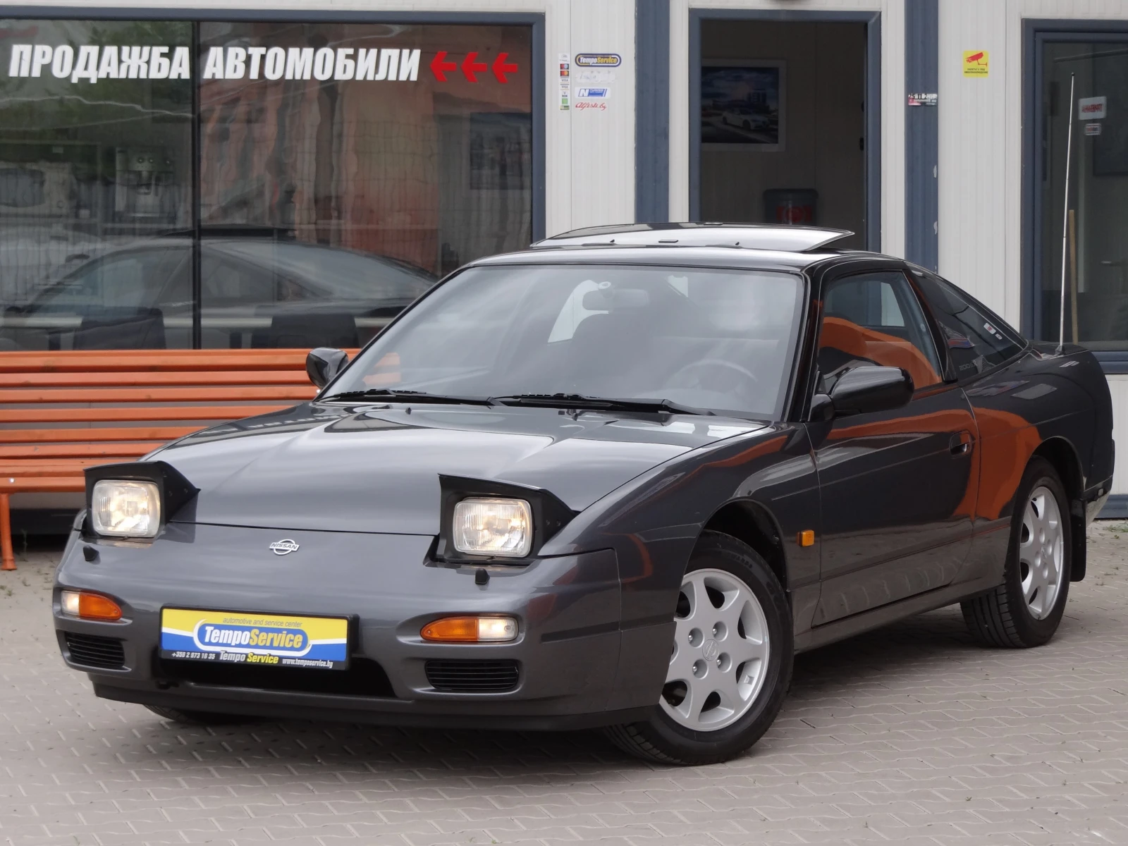 Nissan 200 sx 1.8i-16v-Turbo-171k.c. / 100хил.км. / Климатик /, снимка 1 - Автомобили и джипове - 54652041