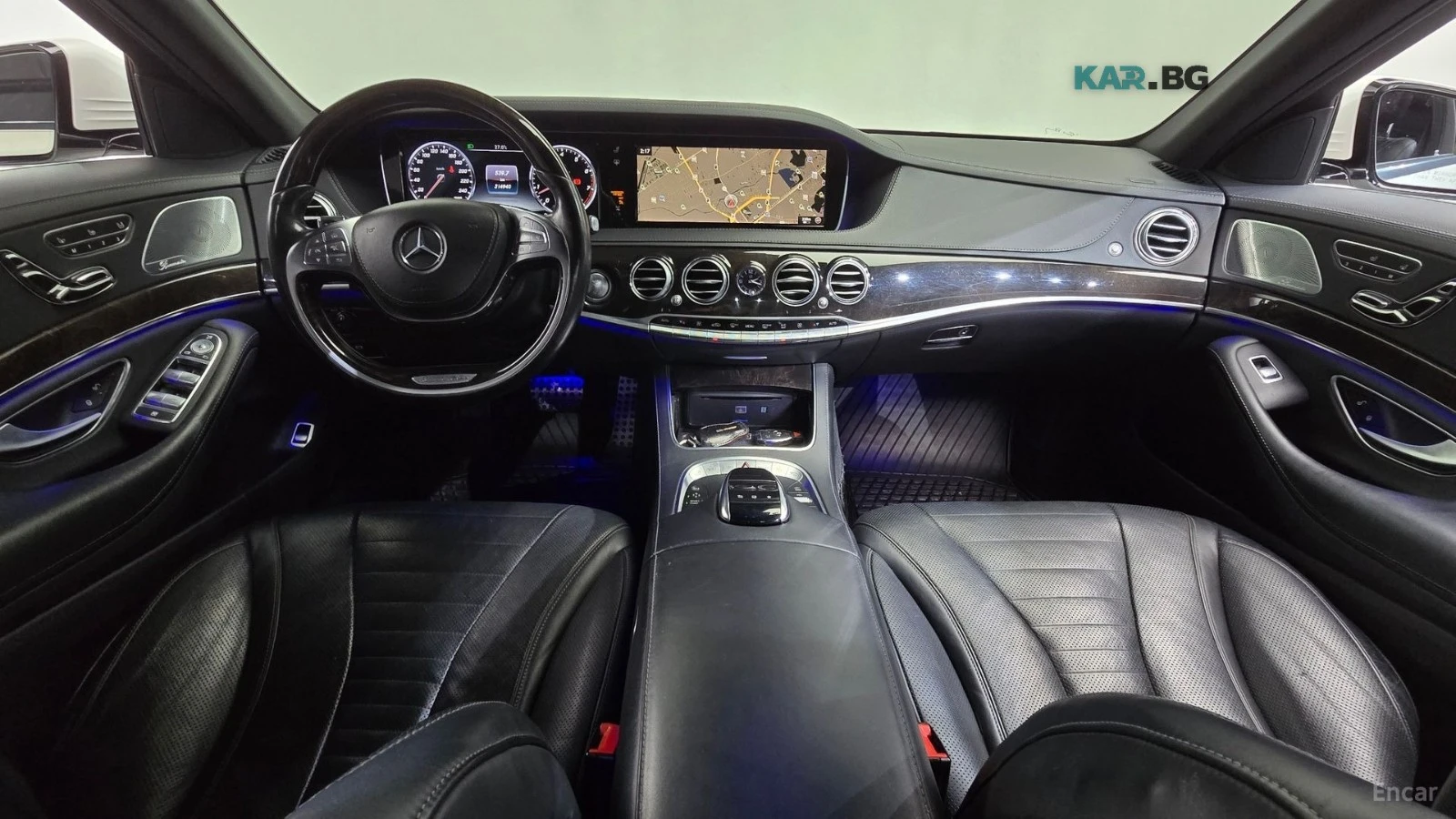 Mercedes-Benz S 550 LONG 4MATIC* HUD* 360* ОБДУХ* НАВИ* ПАНО, снимка 6 - Автомобили и джипове - 56243966