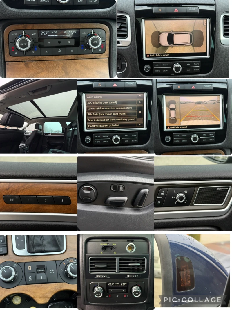 VW Touareg 3.0TDi 245кс * Обдухване* * 360камери* * Дистроник, снимка 16 - Автомобили и джипове - 52824207