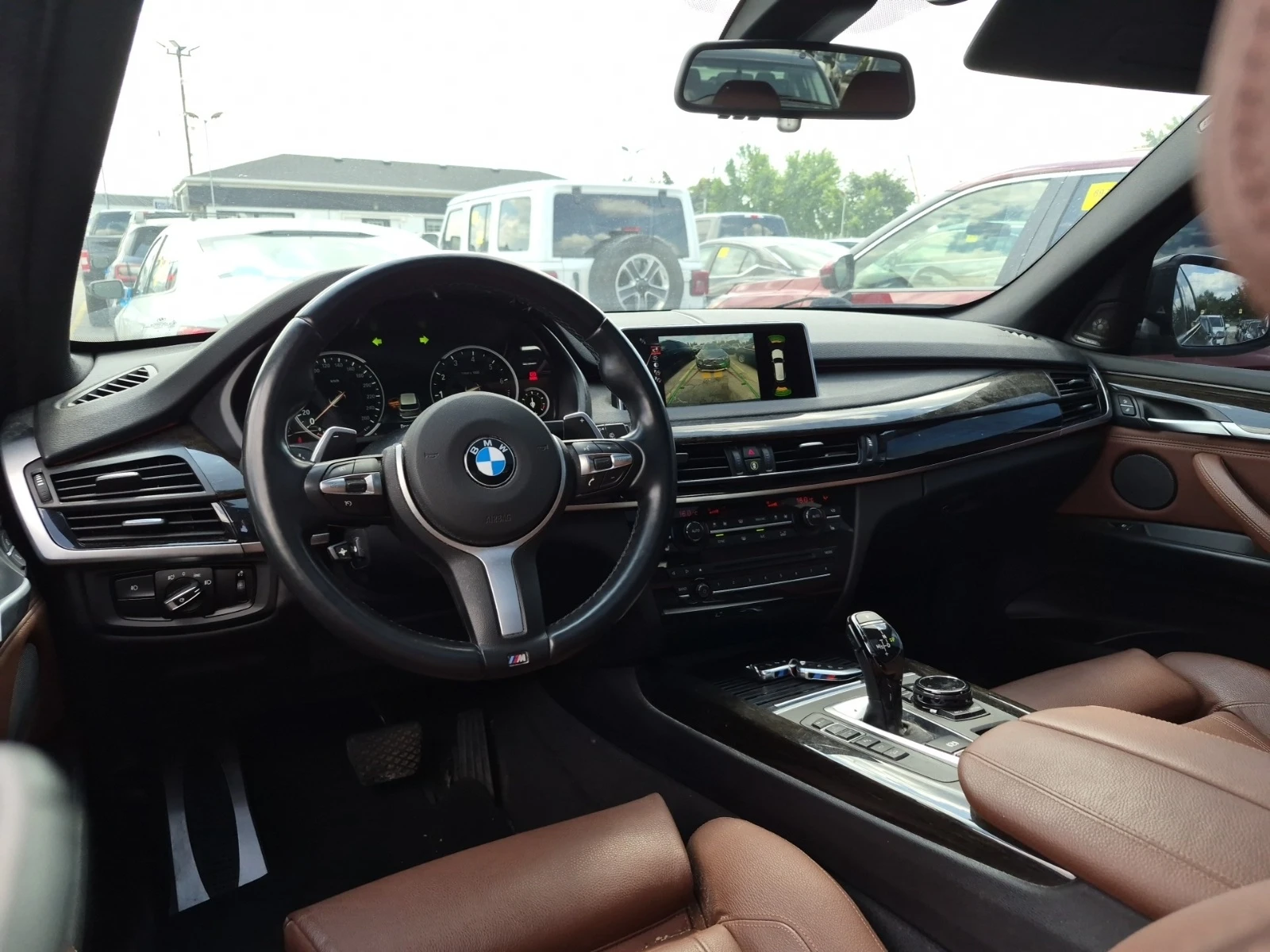 BMW X5 35i * M ПАКЕТ * HEAD UP * HK * 7 МЕСТЕН * , снимка 6 - Автомобили и джипове - 55254145