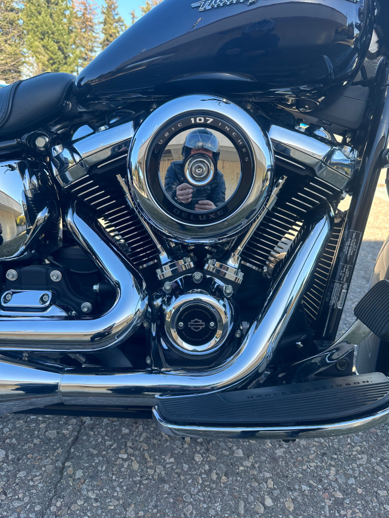 Harley-Davidson Softail Deluxe, снимка 6 - Мотоциклети и мототехника - 44269627