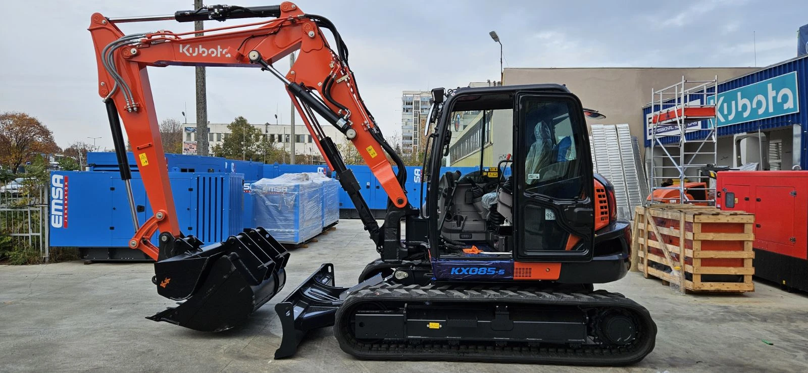 Багер Kubota KX085-5 2P - изображение 5